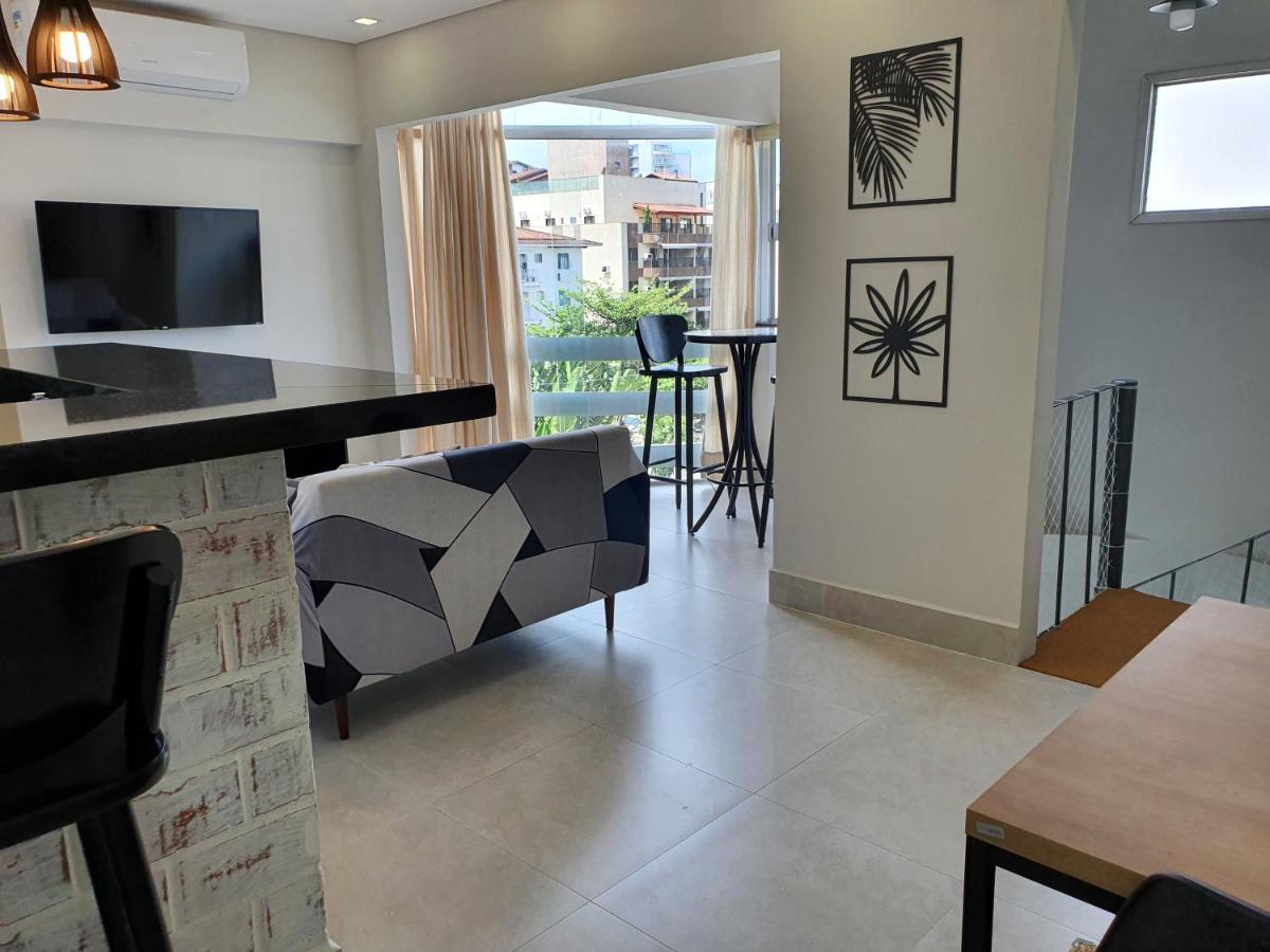 Lindo Duplex Guaruja 2 Quartos A 300 Mts Praia Enseada Buitenkant foto